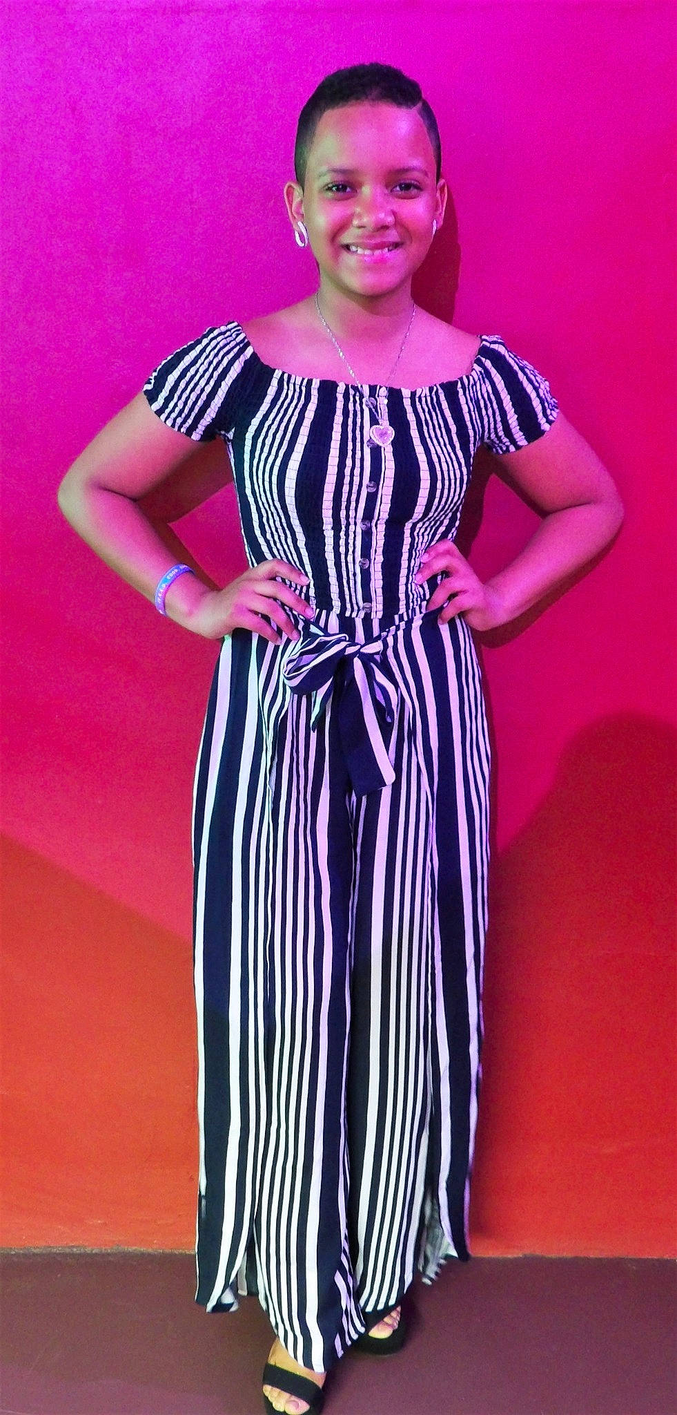 Dayann joined the competition — help win amazing prizes! arm, bridal_party_dress, day_dress, dress, fashion_design, fashion_model, formal_wear, gown, hair, joint, joy, magenta, neck, one_piece_garment, person, pink, purple, shoulder, sleeve, smile