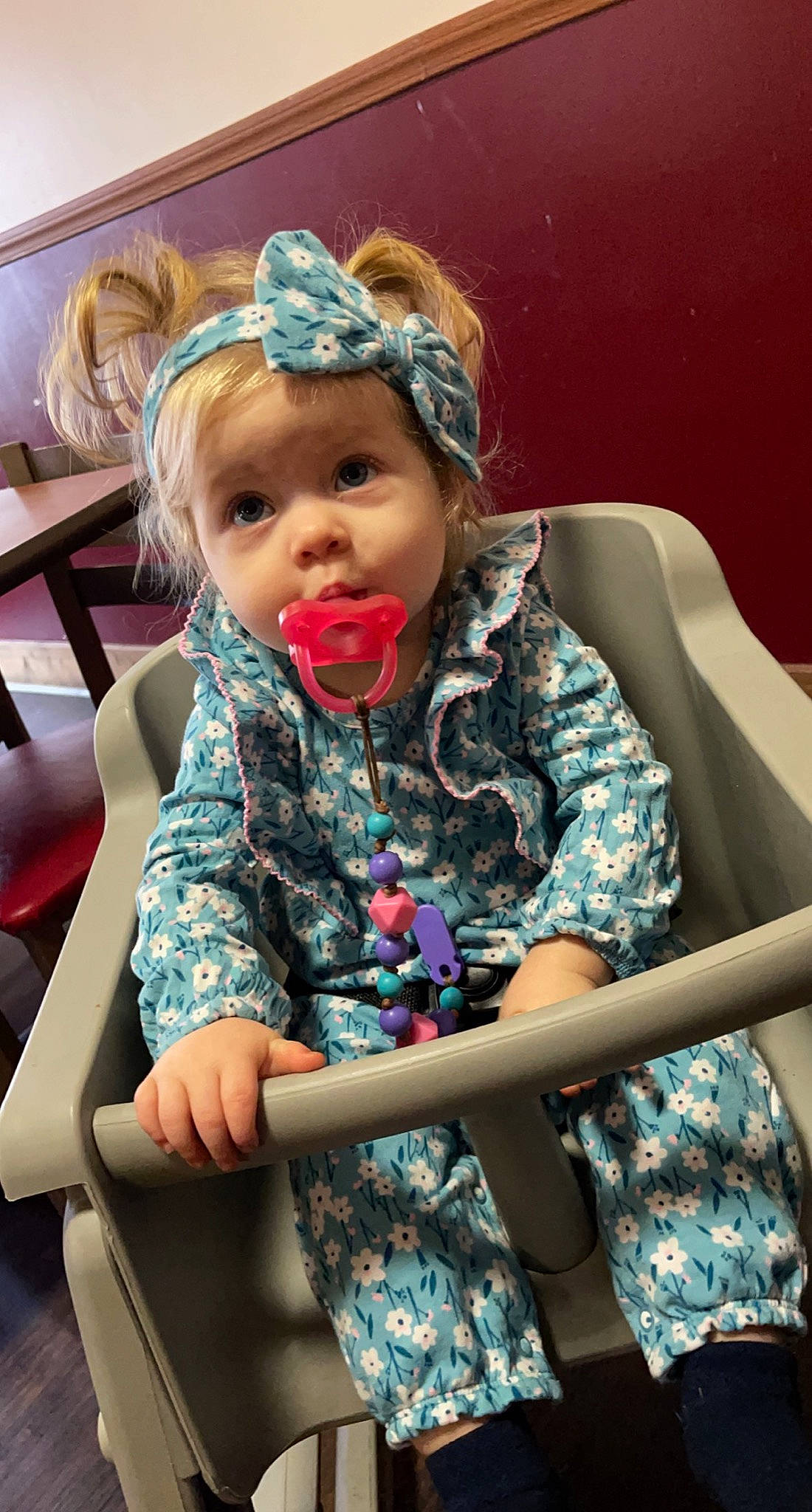 Presleigh joined the competition — help win amazing prizes! baby_toddler_clothing, beauty, blond, chair, child, event, fun, happy, iris, leisure, pattern, person, play, recreation, room, sitting, skin, standing, t_shirt, toddler