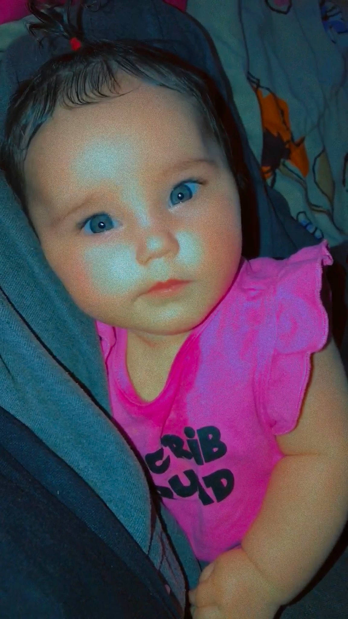 Kora joined the competition — help win amazing prizes! cheek, chin, cool, eye, eyebrow, eyelash, facial_expression, forehead, hair, happy, iris, jaw, lip, mouth, neck, nose, person, pink, skin, sleeve