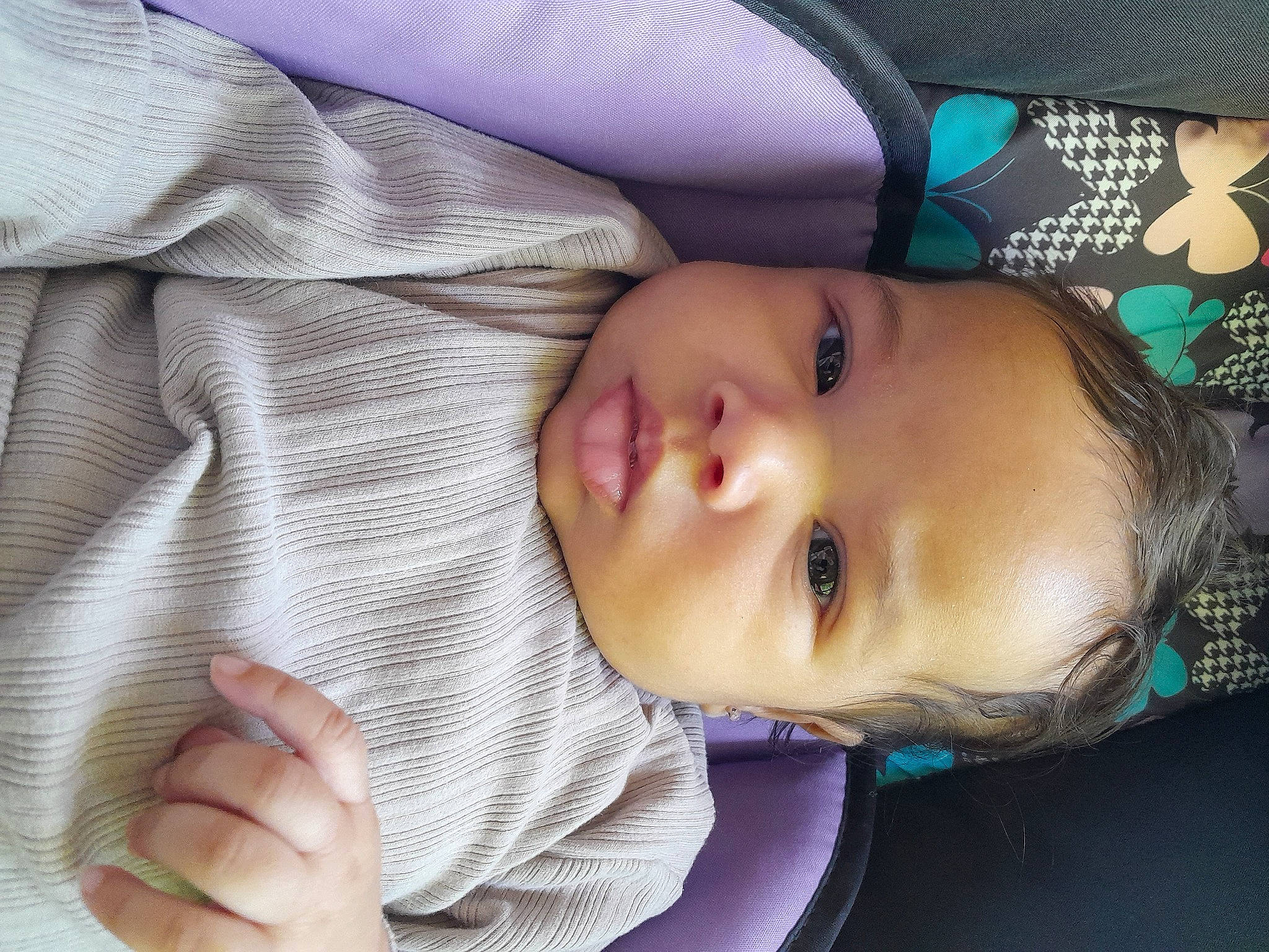 Peighton Dior Fuqua joined the competition — help win amazing prizes! baby, baby_toddler_clothing, beauty, cheek, child, comfort, eyebrow, eyelash, finger, gesture, hand, human_body, iris, lip, mouth, nose, person, skin, sleeve, textile