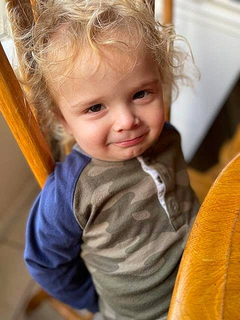 Chase joined the competition — help win amazing prizes! baby, baby_toddler_clothing, blond, cheek, child, comfort, eye, eyelash, fun, hair, happy, head, iris, joy, lip, nose, person, skin, sleeve, smile