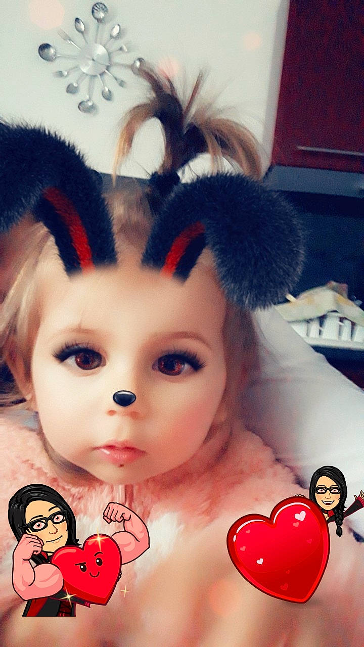 Lyna participe au concours pour gagner de l'argent avec cette photo : brown_hair, cheek, doll, ear, girl, headwear, joy, lip, organ, person, pink, red, skin, toy