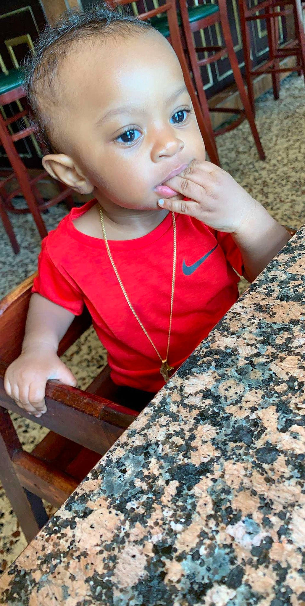 Yasin is registered to the contest to win money with this photo: adaptation, baby, cheek, child, eye, face, fun, head, lip, nose, person, play, skin, smile, toddler