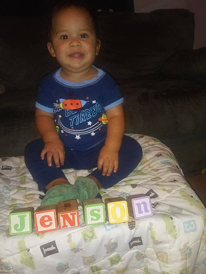 Jenson joined the competition — help win amazing prizes! baby, child, fun, joy, person, play, sitting, smile, toddler, world