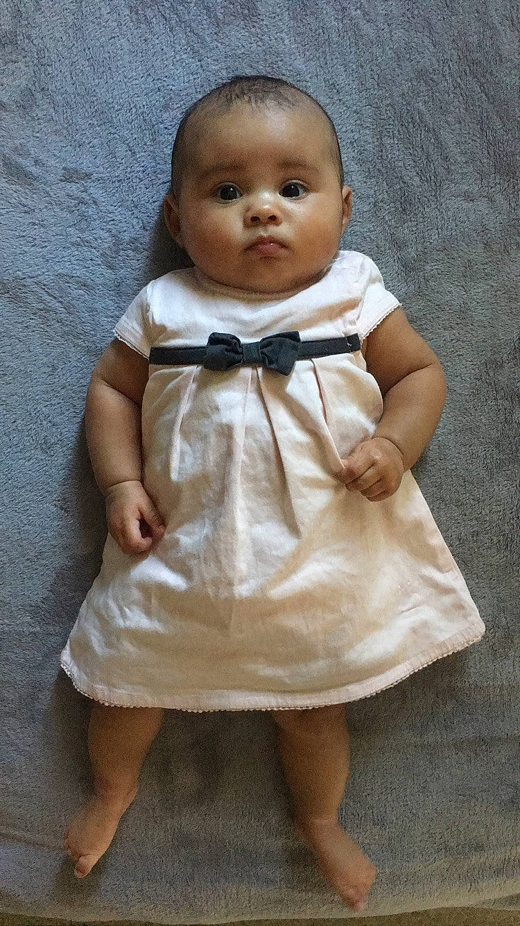 Milia participe au concours pour gagner de l'argent avec cette photo : baby, baby_toddler_clothing, child, dress, person, toddler