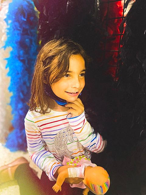 Victoria is registered to the contest to win money with this photo: baby_toddler_clothing, child, dress, electric_blue, eye, facial_expression, flash_photography, fun, hairstyle, happy, human, human_body, iris, joy, leisure, organ, person, pink, skin, smile