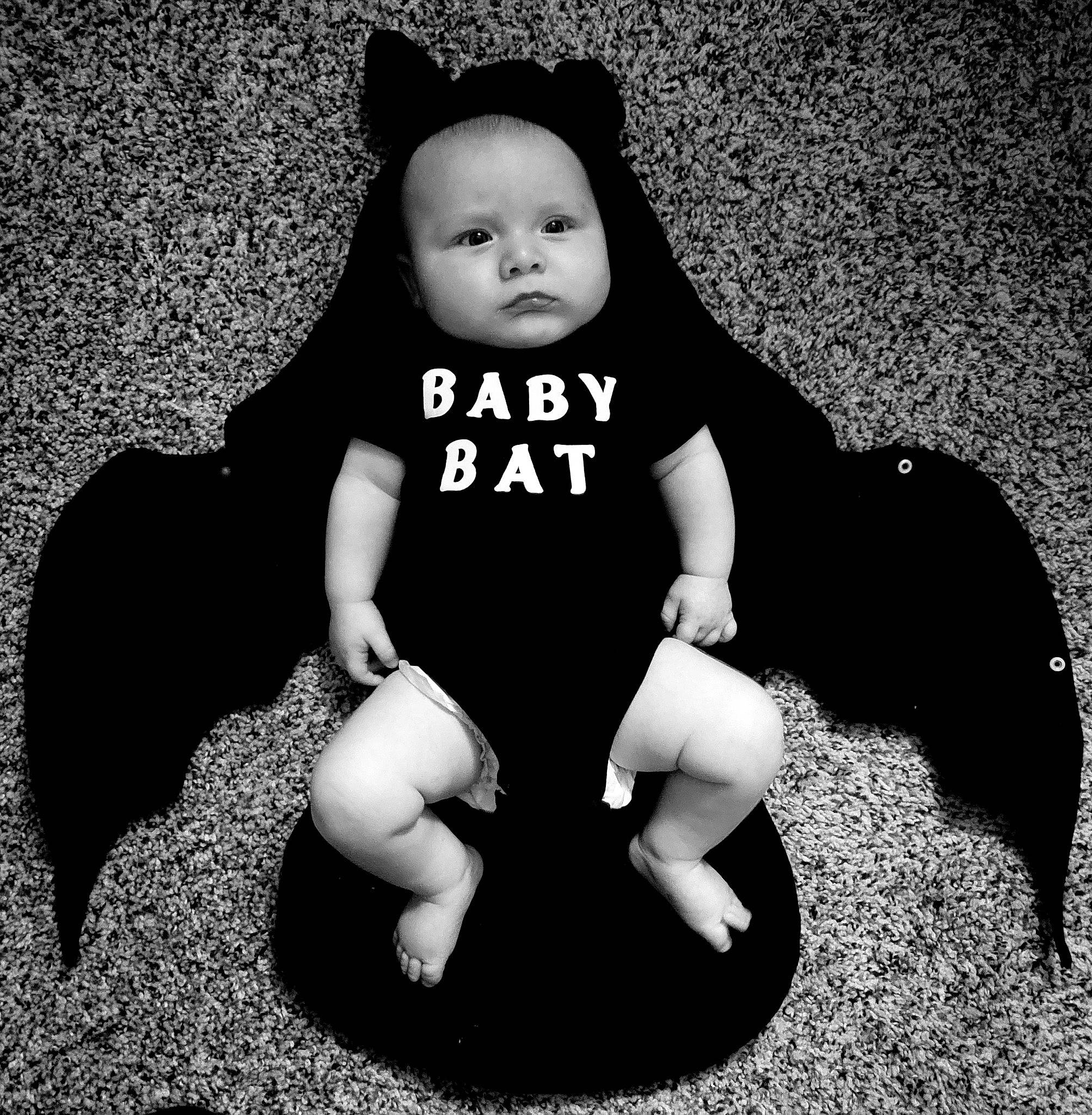 Colter joined the competition — help win amazing prizes! baby, baby_toddler_clothing, black, black_and_white, cheek, child, comfort, eye, face, flash_photography, grass, happy, mammal, monochrome, person, sleeve, standing, style, t_shirt, toddler