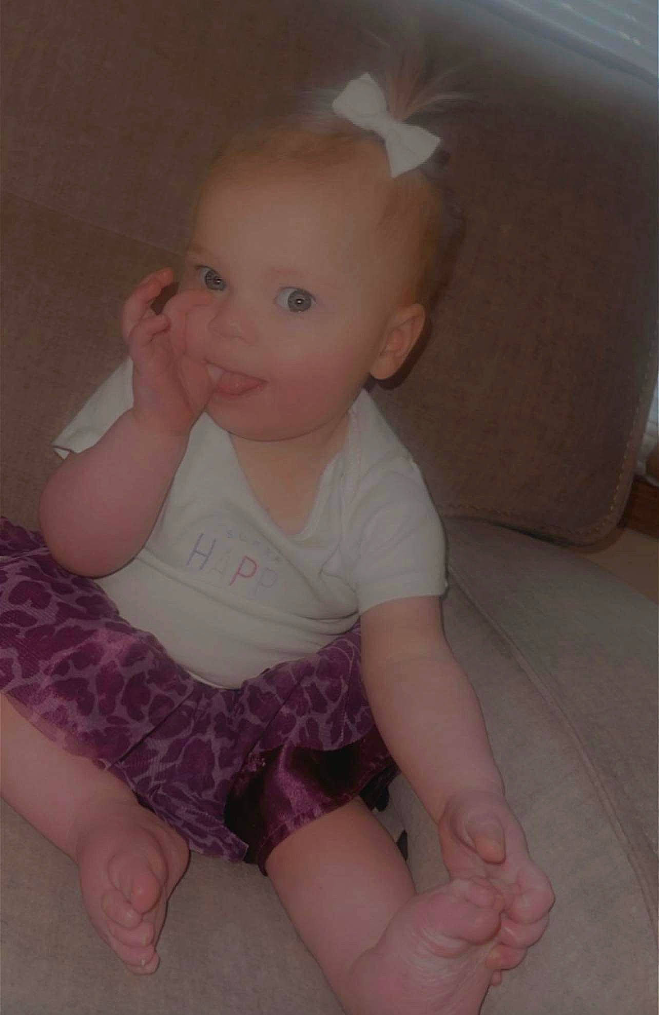 Temperance joined the competition — help win amazing prizes! arm, baby_toddler_clothing, cheek, comfort, eye, face, finger, hair, head, human_body, iris, leg, lip, mouth, neck, person, pink, shoulder, skin, sleeve