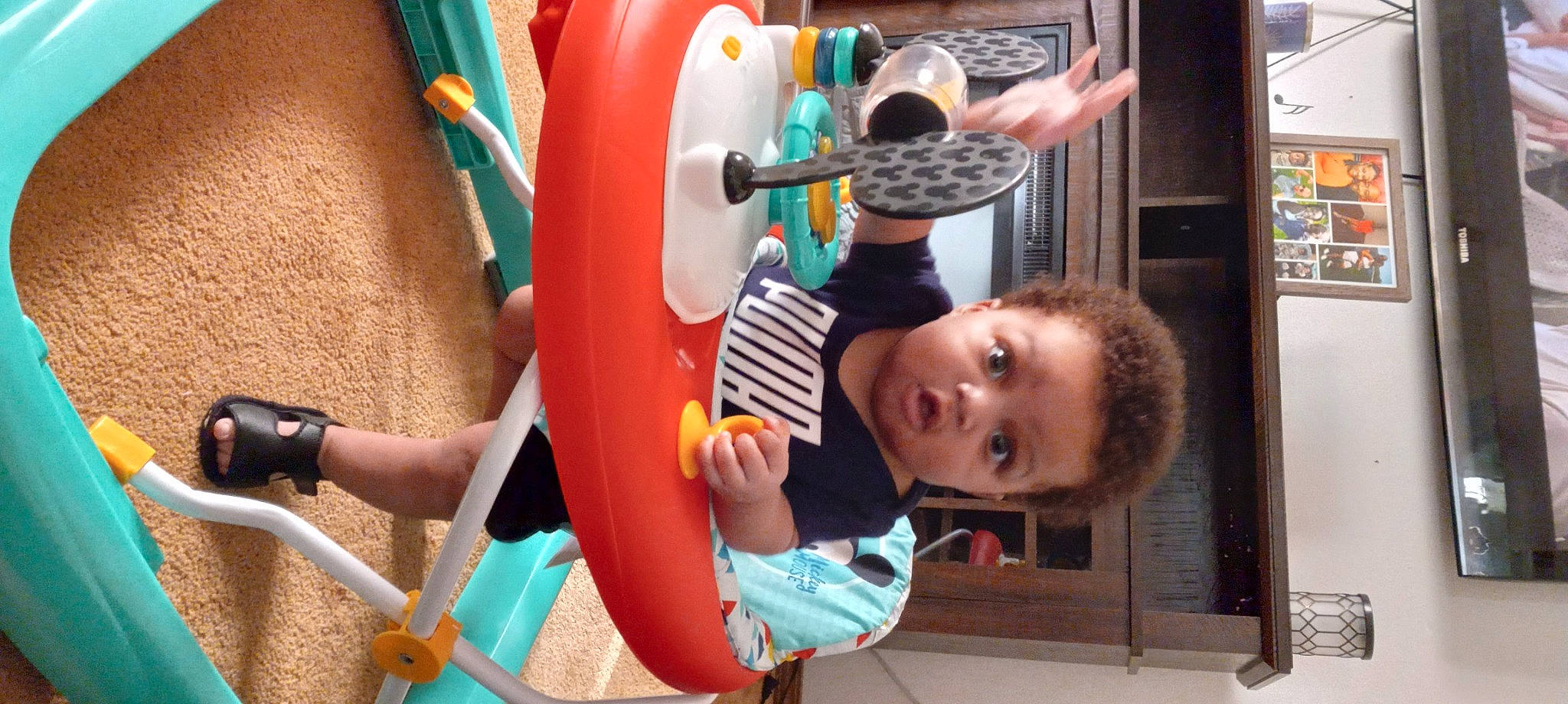 Lawrence joined the competition — help win amazing prizes! auto_part, baby, baby_products, child, city, fun, hand, happy, leisure, machine, outdoor_play_equipment, person, play, playground, public_space, recreation, room, surprise, t_shirt, toddler