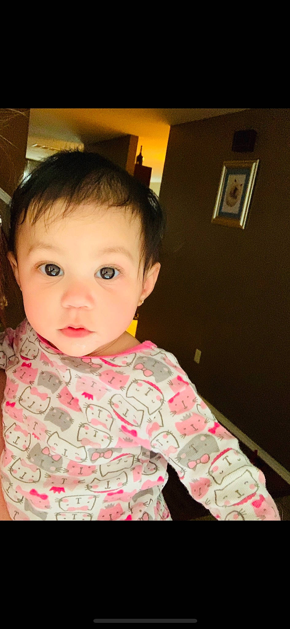 Vivien is registered to the contest to win money with this photo: baby, beauty, cheek, child, chin, daughter, ear, eye, face, forehead, happy, head, iris, lip, nose, person, pink, skin, smile, snapshot