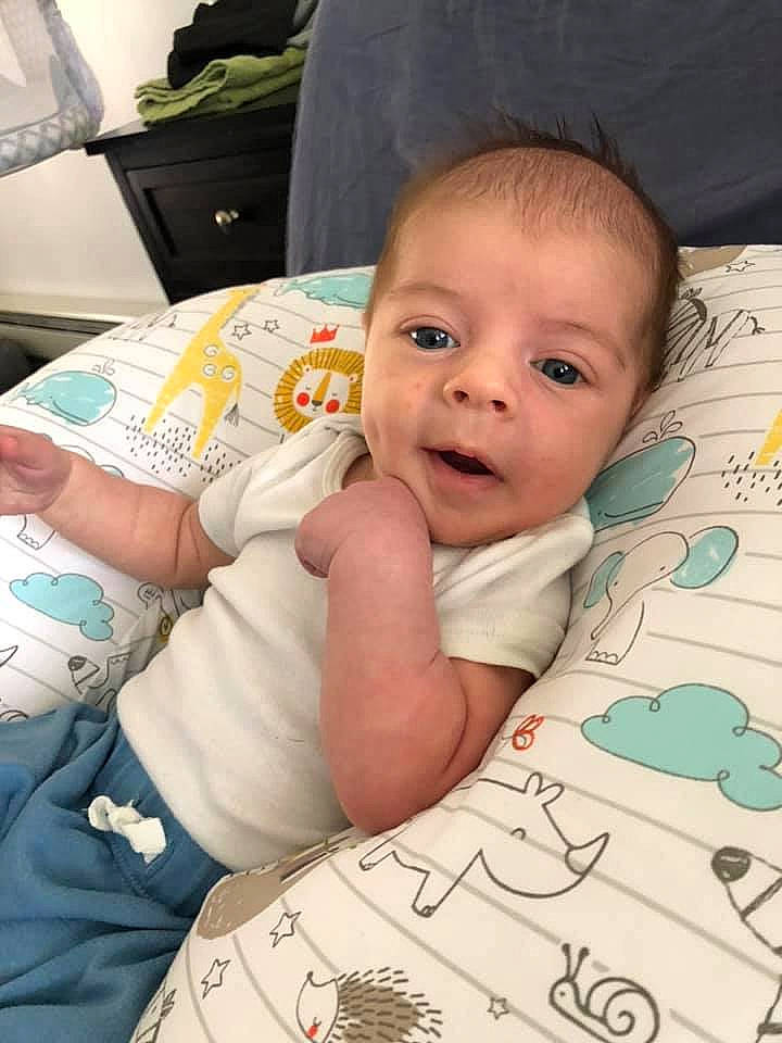 Erik is registered to the contest to win money with this photo: baby, baby_products, bedtime, cheek, child, face, head, nose, person, product, skin, toddler