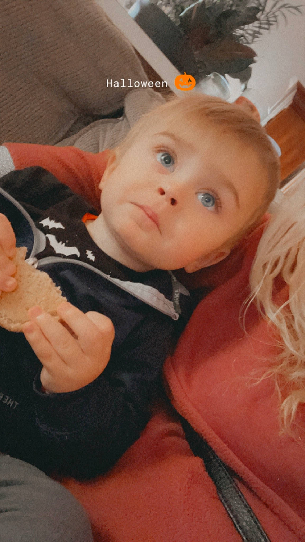 Roman is registered to the contest to win money with this photo: baby, baby_toddler_clothing, cheek, child, comfort, ear, eyelash, fashion_accessory, finger, fun, gesture, happy, hat, nail, nose, person, sitting, skin, sleeve, thumb