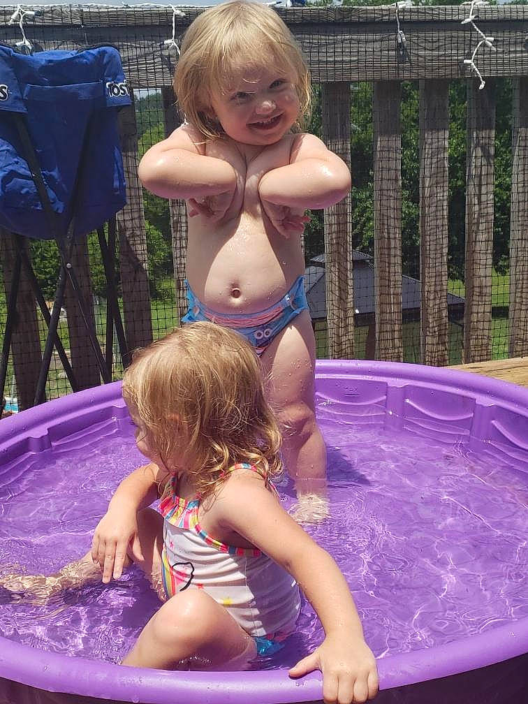 Lyberty is registered to the contest to win money with this photo: bathing, fun, games, inflatable, joy, leisure, person, play, recreation, summer, trampolining_equipment_and_supplies, water