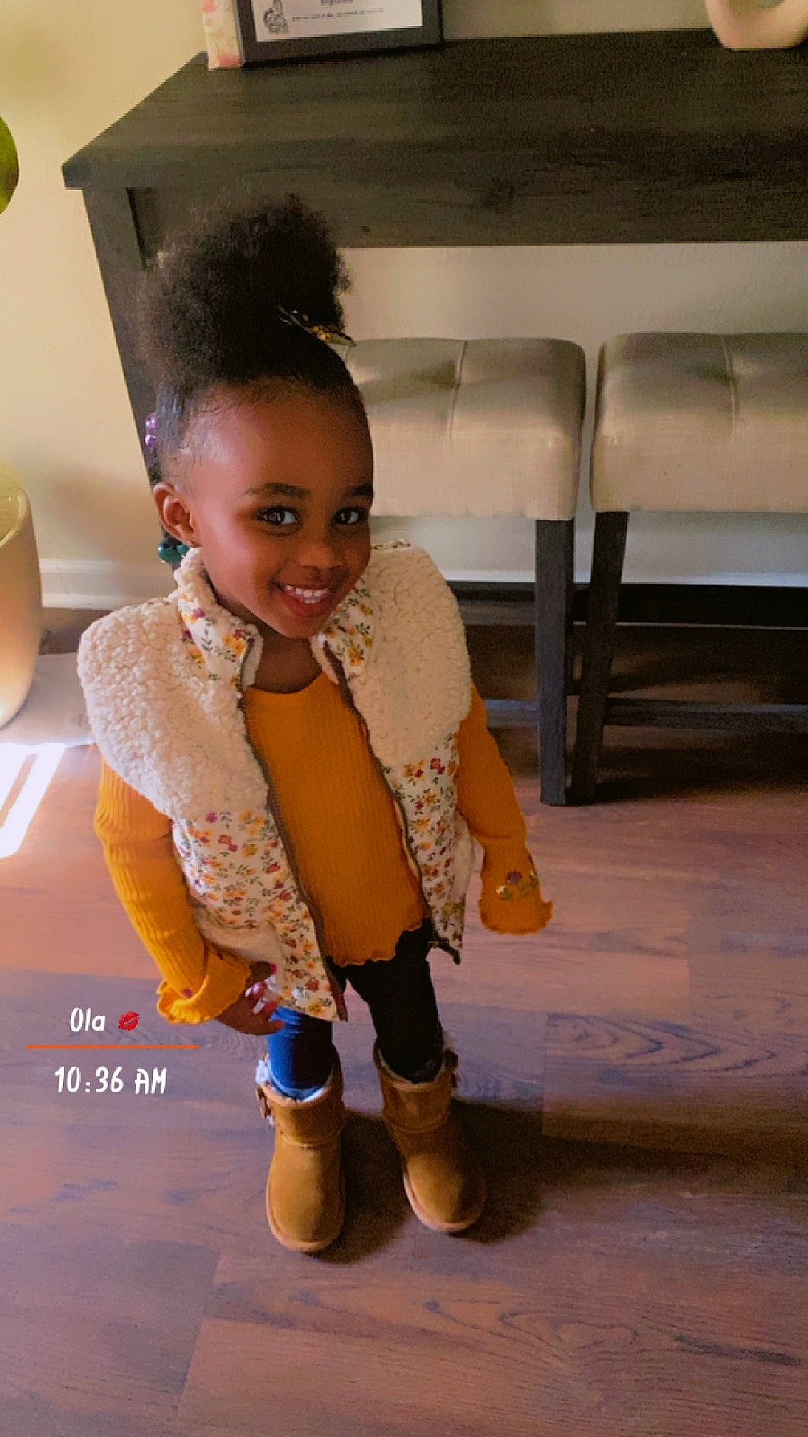 Kayleigh joined the competition — help win amazing prizes! bracelet, child, dress, earrings, fashion_accessory, fashion_design, flash_photography, floor, flooring, fun, happy, human_leg, jewellery, joy, knee, leisure, necklace, person, sitting, skin