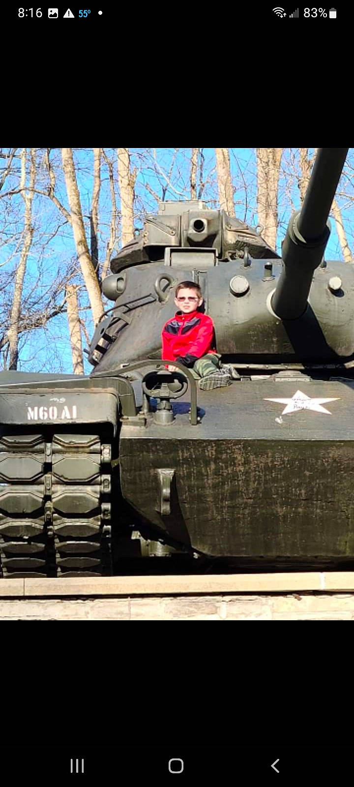 Daniel joined the competition — help win amazing prizes! auto_part, automotive_exterior, automotive_tire, automotive_wheel_system, bumper, camouflage, combat_vehicle, helmet, marines, military_camouflage, military_organization, military_person, military_vehicle, motor_vehicle, person, self_propelled_artillery, soldier, tank, tree, truck