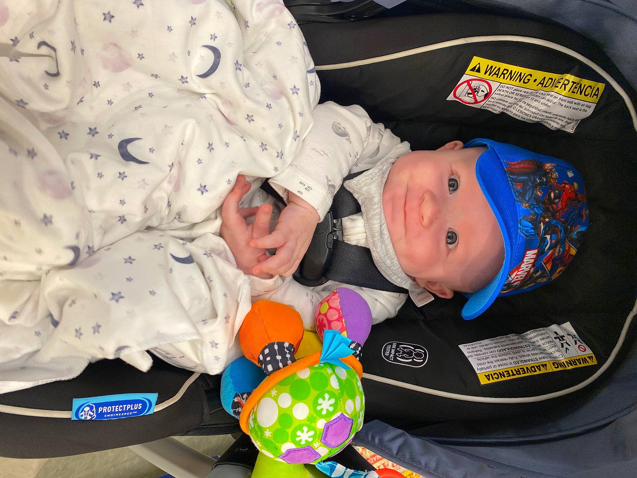 Aydan joined the competition — help win amazing prizes! baby, baby_products, baby_safety, baby_sleeping, baby_toddler_clothing, baby_toys, car_seat, carmine, child, comfort, headwear, person, plastic, product, toddler, toy