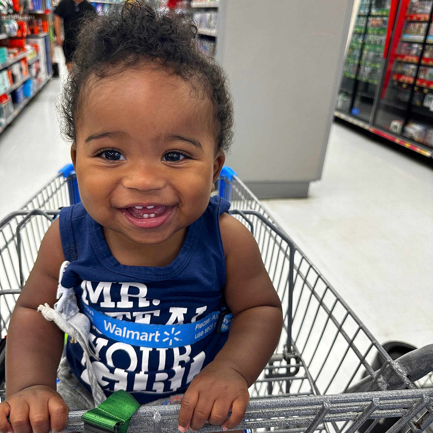 Khaleed Exum-Strong joined the competition — help win amazing prizes! accessories, adult, appliance, baby, device, electricaldevice, face, glasses, grocerystore, head, indoors, male, man, person, photography, portrait, refrigerator, shop, shopping, shoppingcart