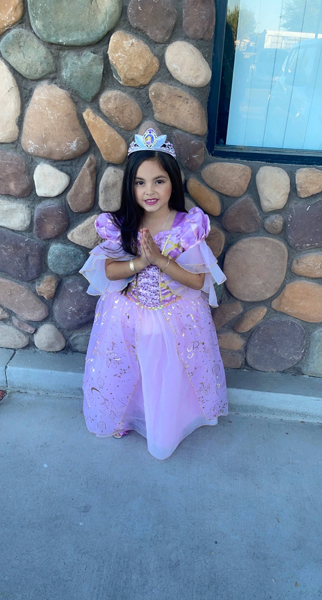 Camila joined the competition — help win amazing prizes! azure, dress, electric_blue, event, face, fashion_design, flash_photography, formal_wear, fun, happy, headgear, joy, magenta, person, pink, purple, smile, street_fashion, textile, travel