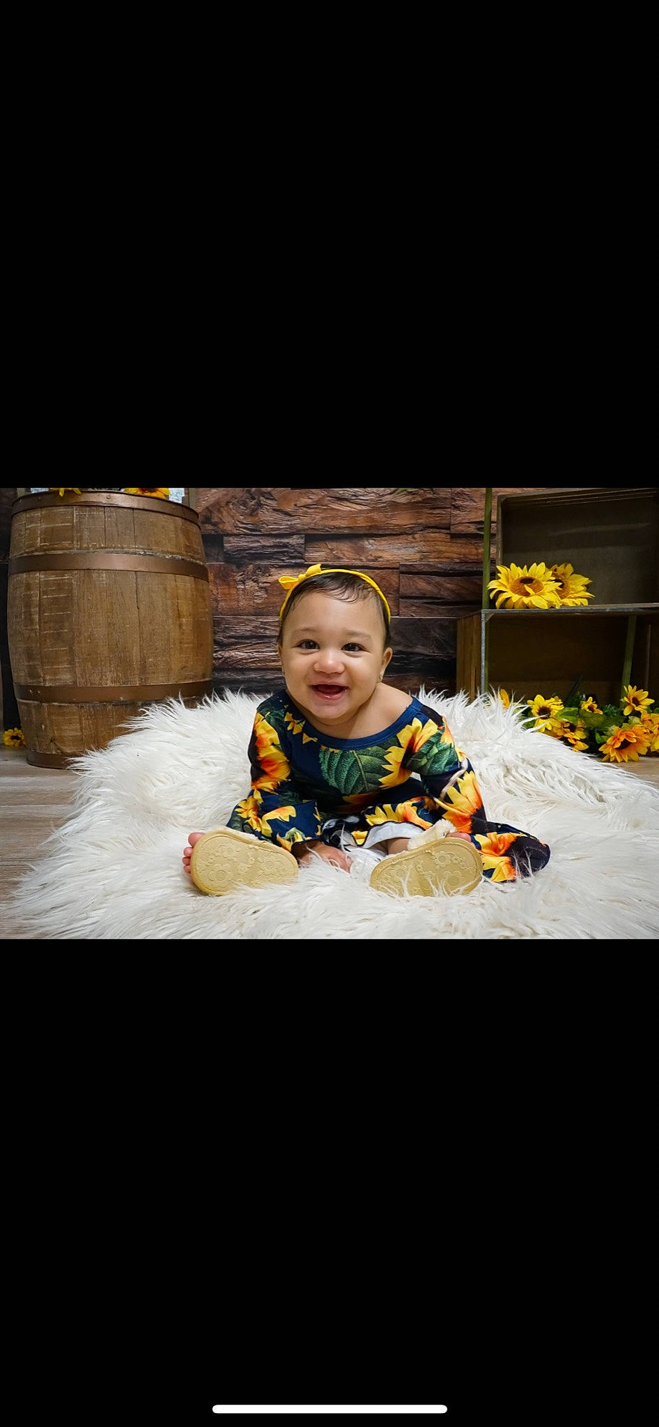 Dahlia joined the competition — help win amazing prizes! baby, baby_toddler_clothing, beauty, child, flash_photography, flooring, flower, fun, grass, happy, hoodie, jacket, joy, person, plant, portrait, portrait_photography, room, sitting, smile