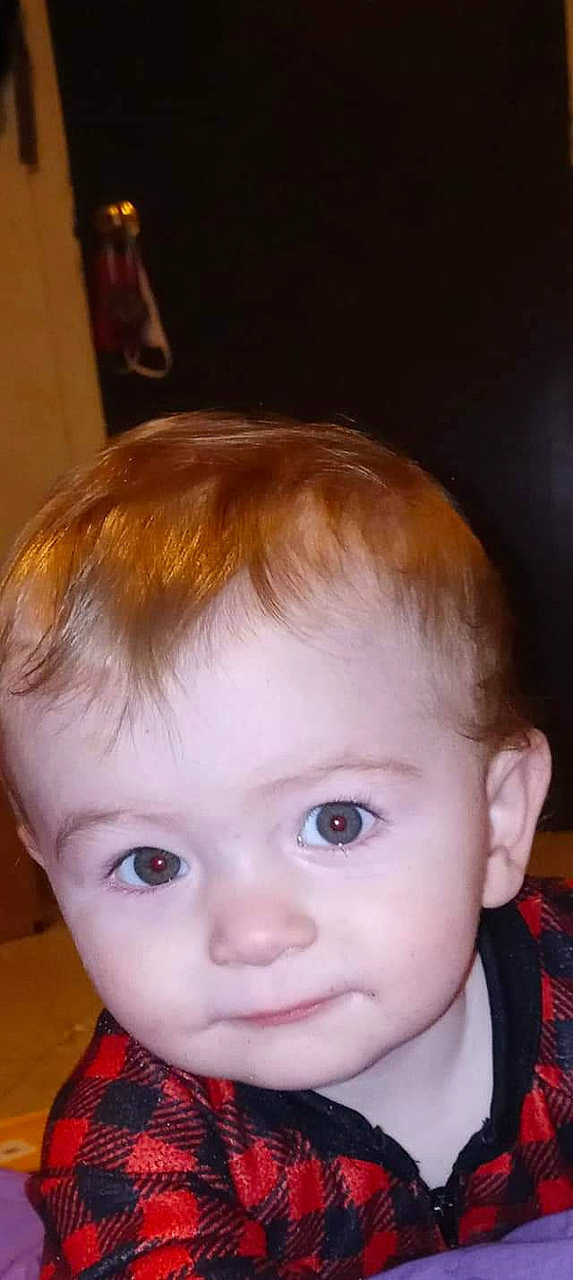 Memphis is registered to the contest to win money with this photo: baby, baby_toddler_clothing, bangs, blond, cheek, close_up, ear, eye, eyebrow, eyelash, forehead, hairstyle, iris, jaw, lip, mouth, neck, nose, person, skin