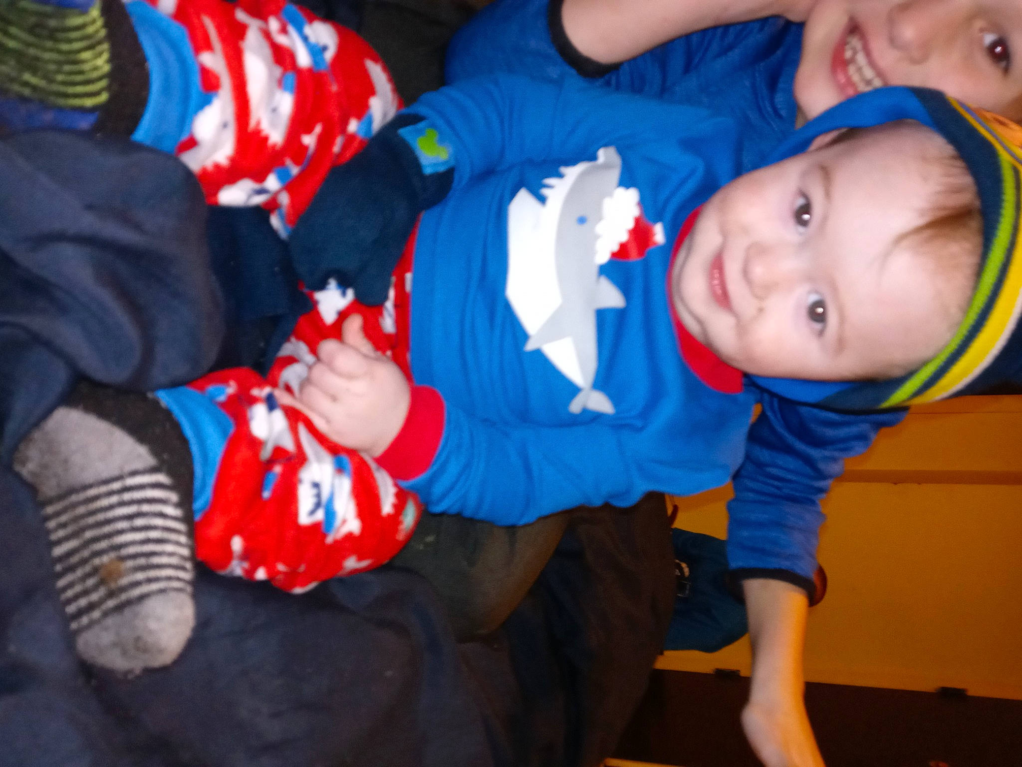 Memphis joined the competition — help win amazing prizes! arm, azure, baby, baby_toddler_clothing, child, comfort, electric_blue, event, eye, face, fun, happy, lap, leg, mouth, person, room, sleeve, smile, thumb