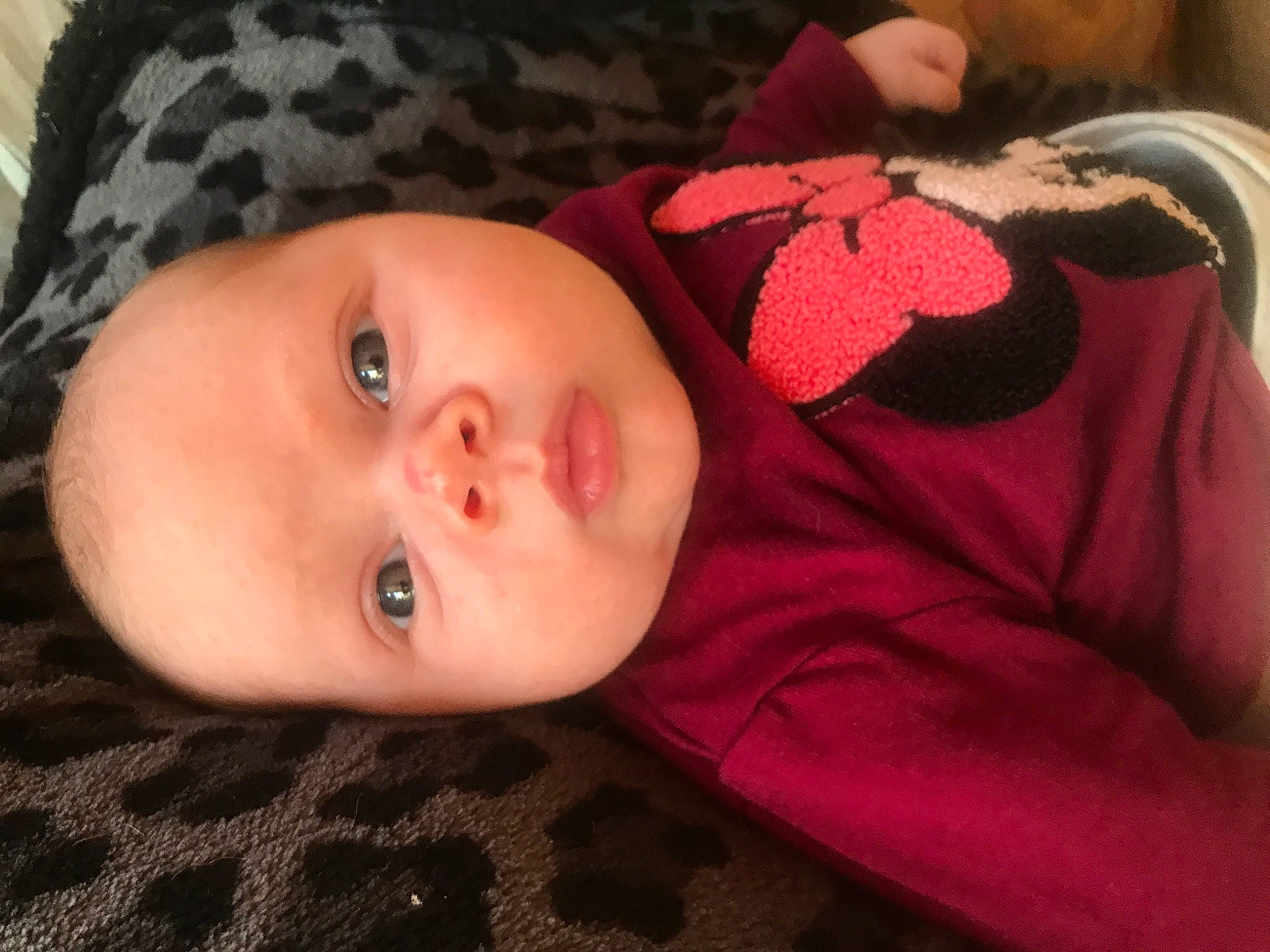 Ayana a rejoint le concours — aidez-le/la à gagner de superbes lots ! baby, baby_toddler_clothing, cheek, child, close_up, comfort, eye, eyelash, fashion_accessory, fur, hat, human_body, lip, magenta, nose, pattern, person, portrait_photography, skin, sleeve