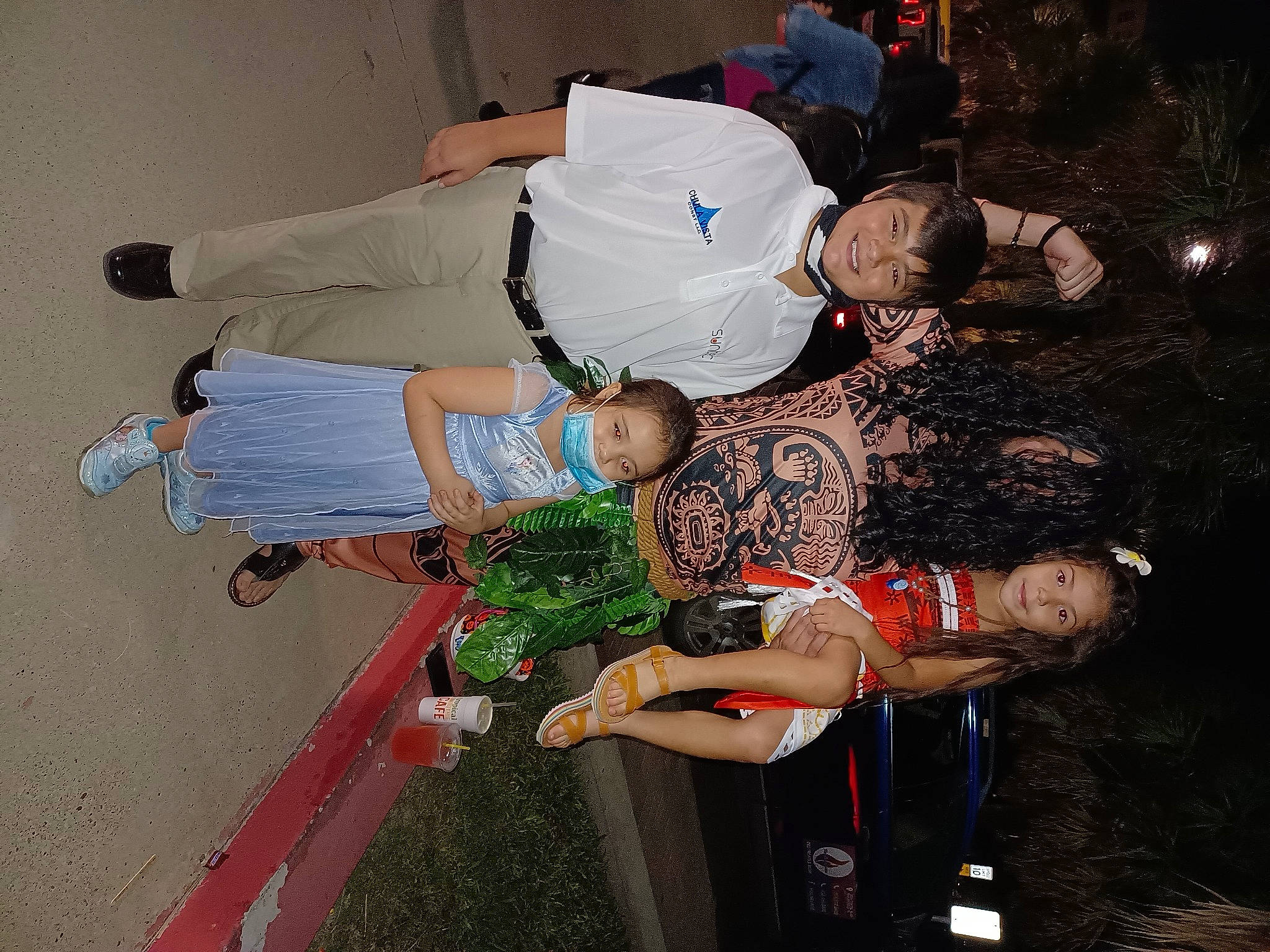 Scott joined the competition — help win amazing prizes! arm, boot, costume, event, fun, hat, human_leg, joy, knee, leg, leisure, person, shorts, smile, thigh, tree, walking_shoe, world