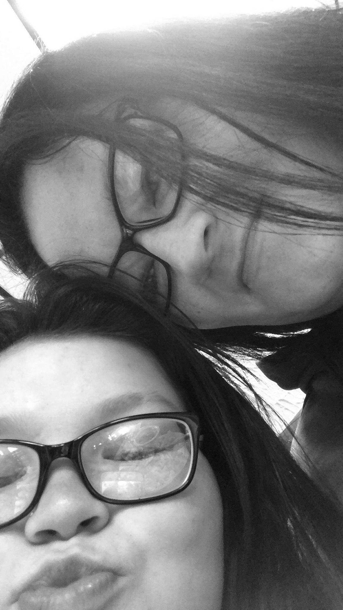 Alyssa joined the competition — help win amazing prizes! black_and_white, chin, close_up, cool, eye, eyebrow, eyelash, eyewear, face, facial_expression, forehead, fun, glasses, head, lip, mouth, nose, person, photography, selfie