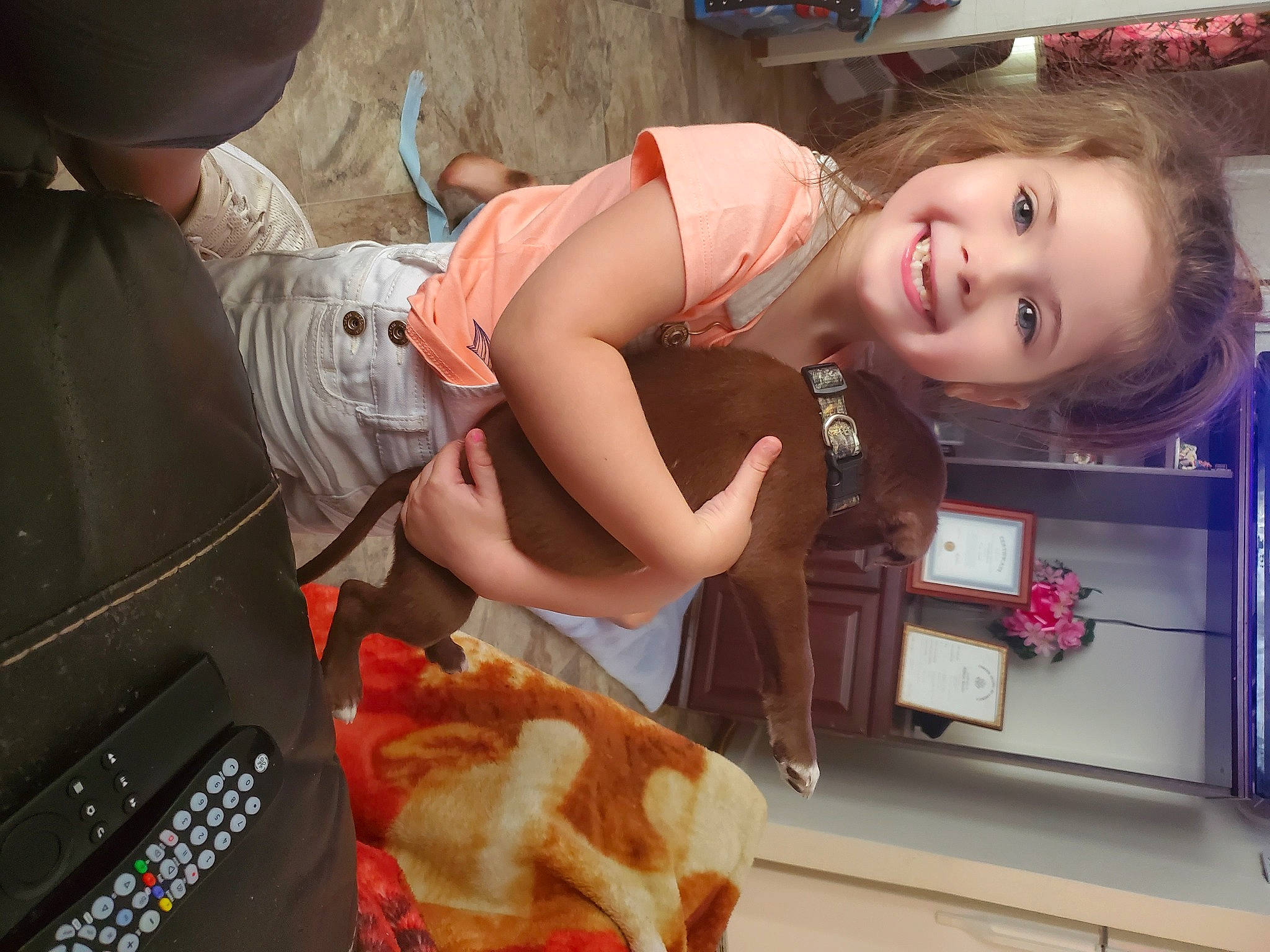 Kynzleigh is registered to the contest to win money with this photo: child, food, joy, person