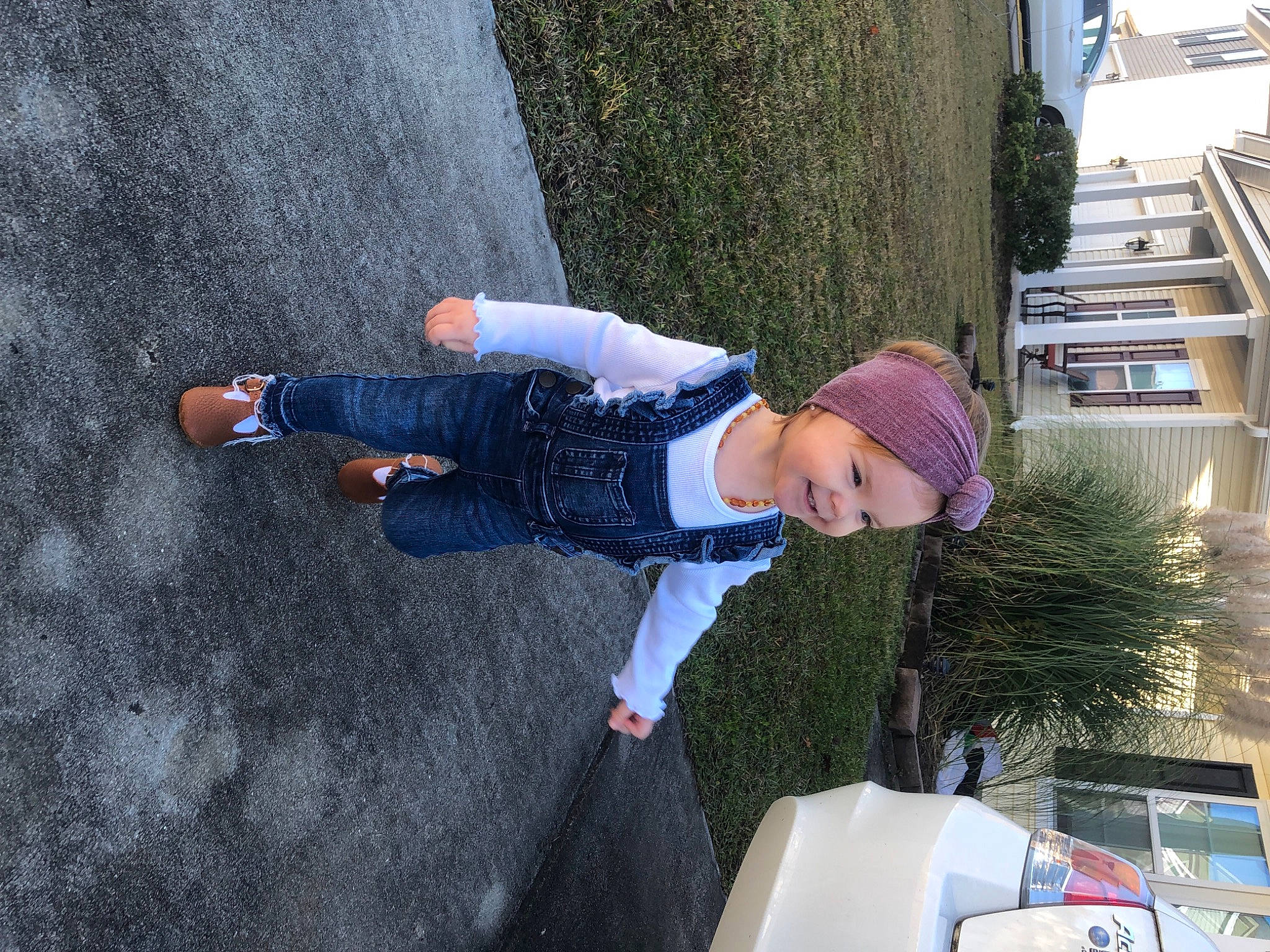 Maggie joined the competition — help win amazing prizes! ankle, asphalt, concrete, denim, hat, headwear, jeans, joy, outdoor_shoe, person, street_fashion, walking_shoe