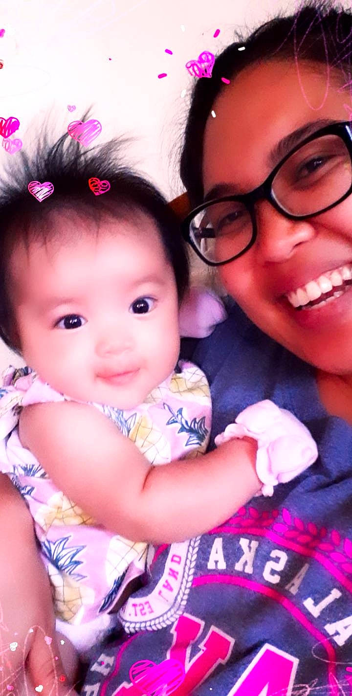 Akira is registered to the contest to win money with this photo: baby, cheek, child, face, fun, happy, head, joy, nose, person, photography, pink, selfie, sibling, skin, smile, toddler