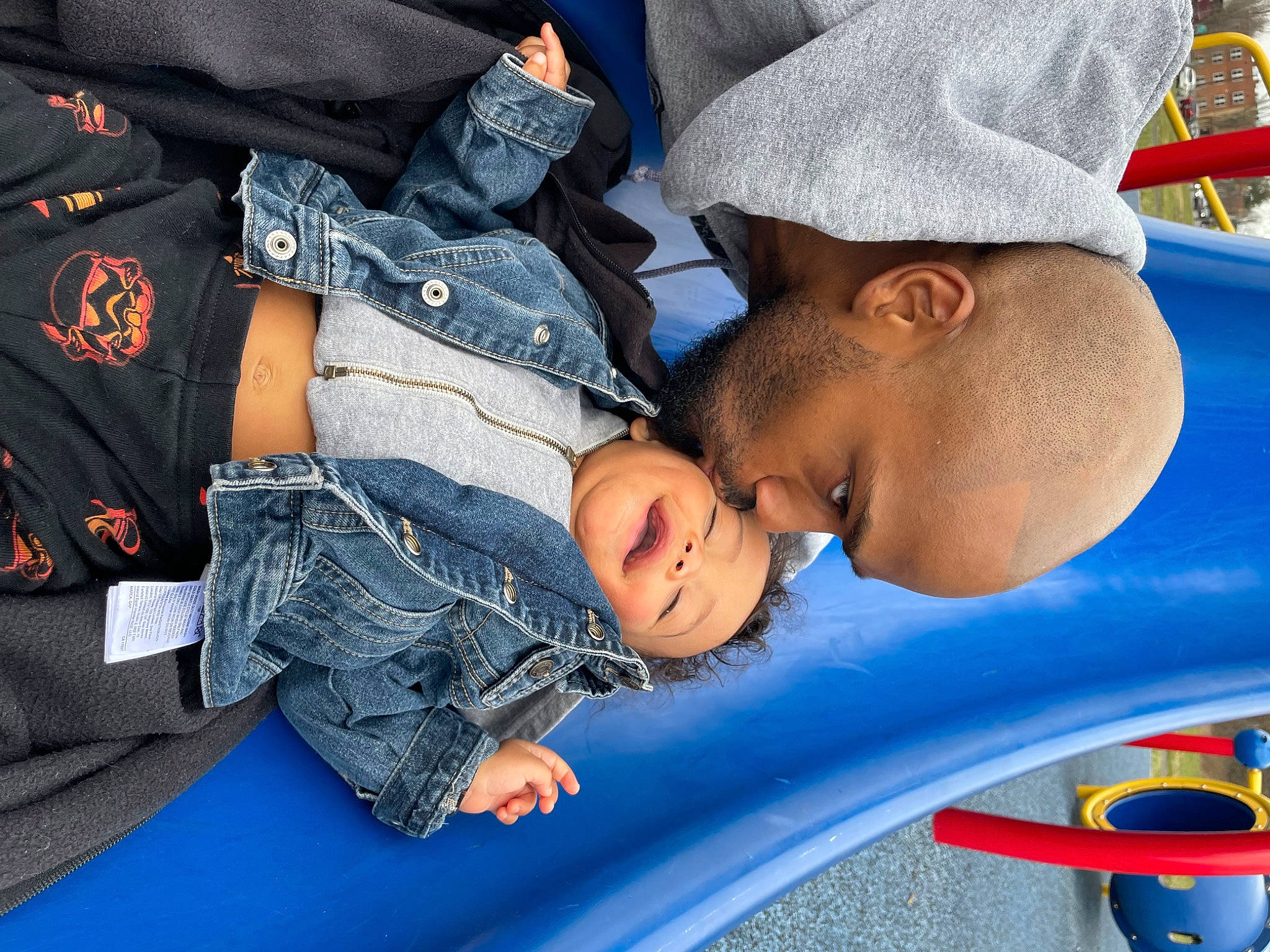 Skyler-ray joined the competition — help win amazing prizes! baby, baby_products, baseball_cap, blue, child, comfort, denim, elbow, electric_blue, fun, gesture, hat, joint, law_enforcement, leisure, military_person, military_uniform, pattern, person, toddler