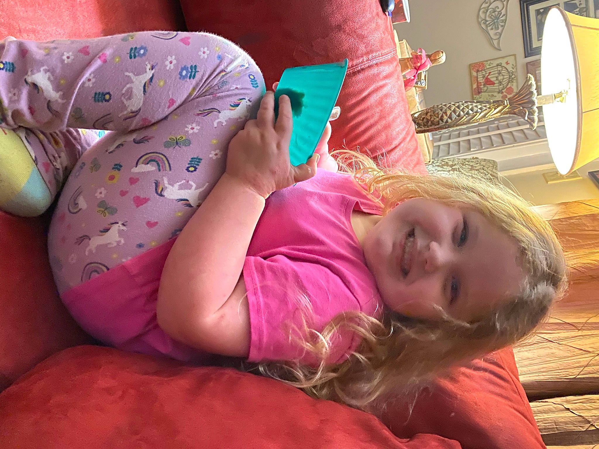 Kensington joined the competition — help win amazing prizes! baby, baby_toddler_clothing, child, comfort, eye, facial_expression, fun, happy, head, human_leg, joy, leisure, magenta, person, pink, play, purple, sitting, skin, thigh