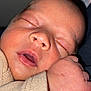 Mateo is registered to the contest to win money with this photo: newborn, baby, sleeping, close_up, face, hand, skin, infant, peaceful, cozy, soft_lighting, portrait, cute, tiny, mouth, eyelids, clothing, resting, peace, newborn_baby