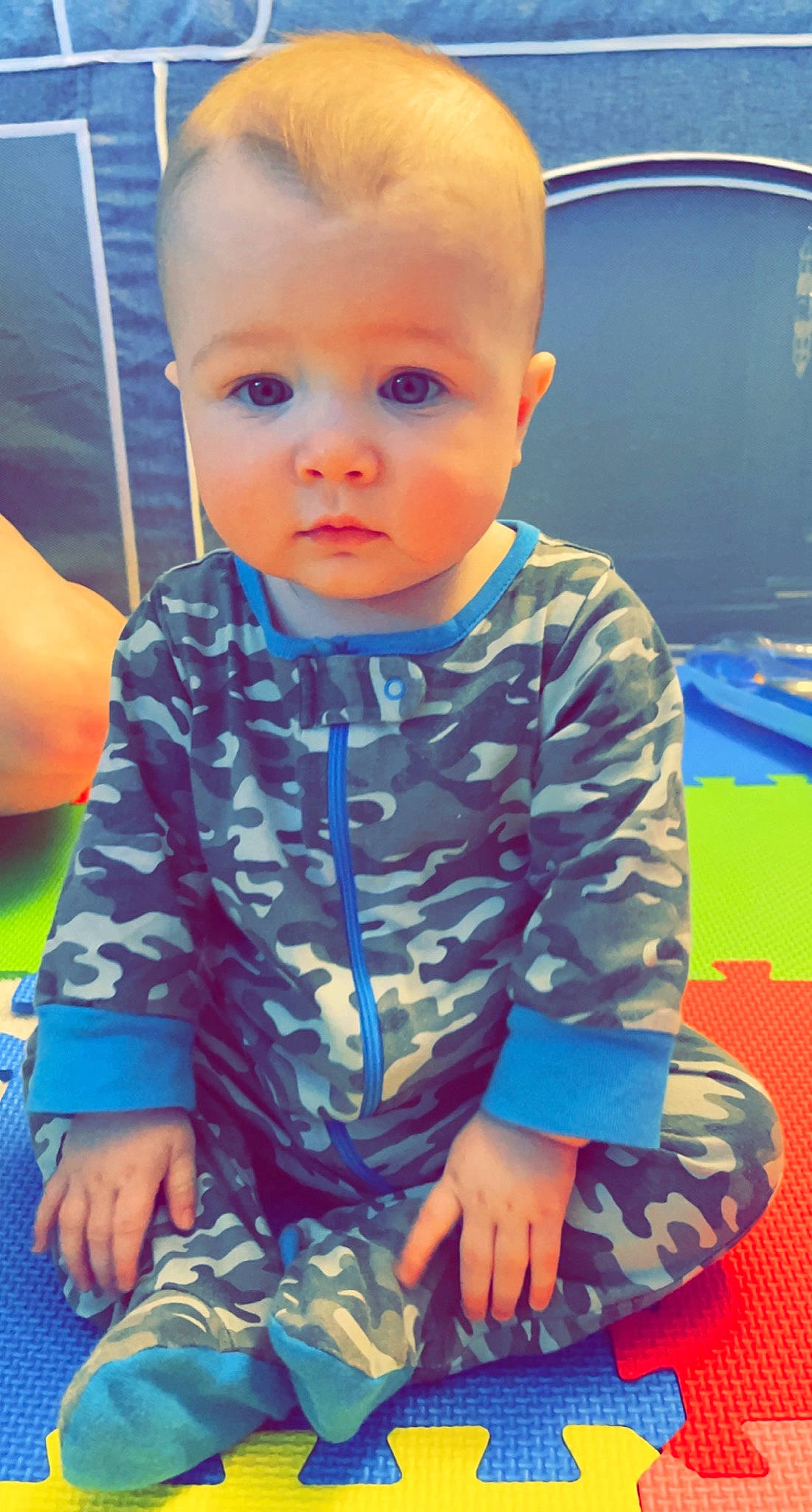 Gauge joined the competition — help win amazing prizes! azure, baby, baby_toddler_clothing, blue, cheek, child, cool, electric_blue, fun, happy, human_body, iris, mouth, neck, nose, orange, person, skin, sleeve, t_shirt