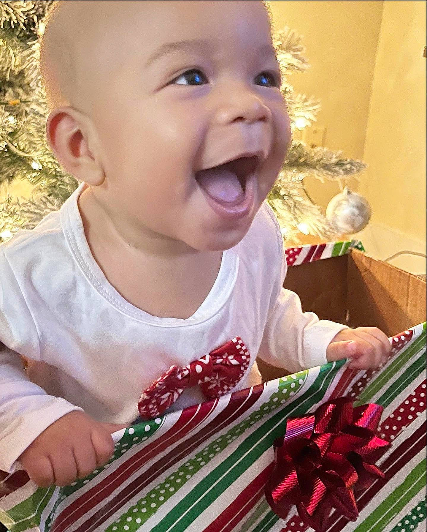 Lennox is registered to the contest to win money with this photo: baby, baby_laughing, baby_toddler_clothing, cheek, child, face, facial_expression, finger, grass, happy, lip, nose, person, pink, plant, skin, sleeve, smile, snapshot, t_shirt