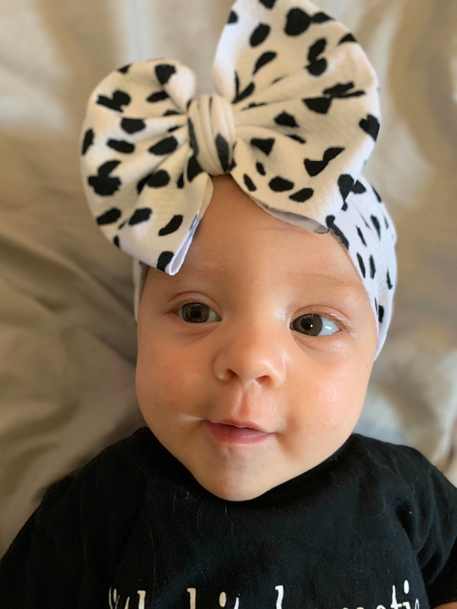 Lucia joined the competition — help win amazing prizes! baby, baby_toddler_clothing, cap, cheek, costume_hat, event, eyebrow, eyelash, fashion_accessory, font, hair_accessory, happy, head, headgear, headpiece, headwear, pattern, person, photograph, sleeve