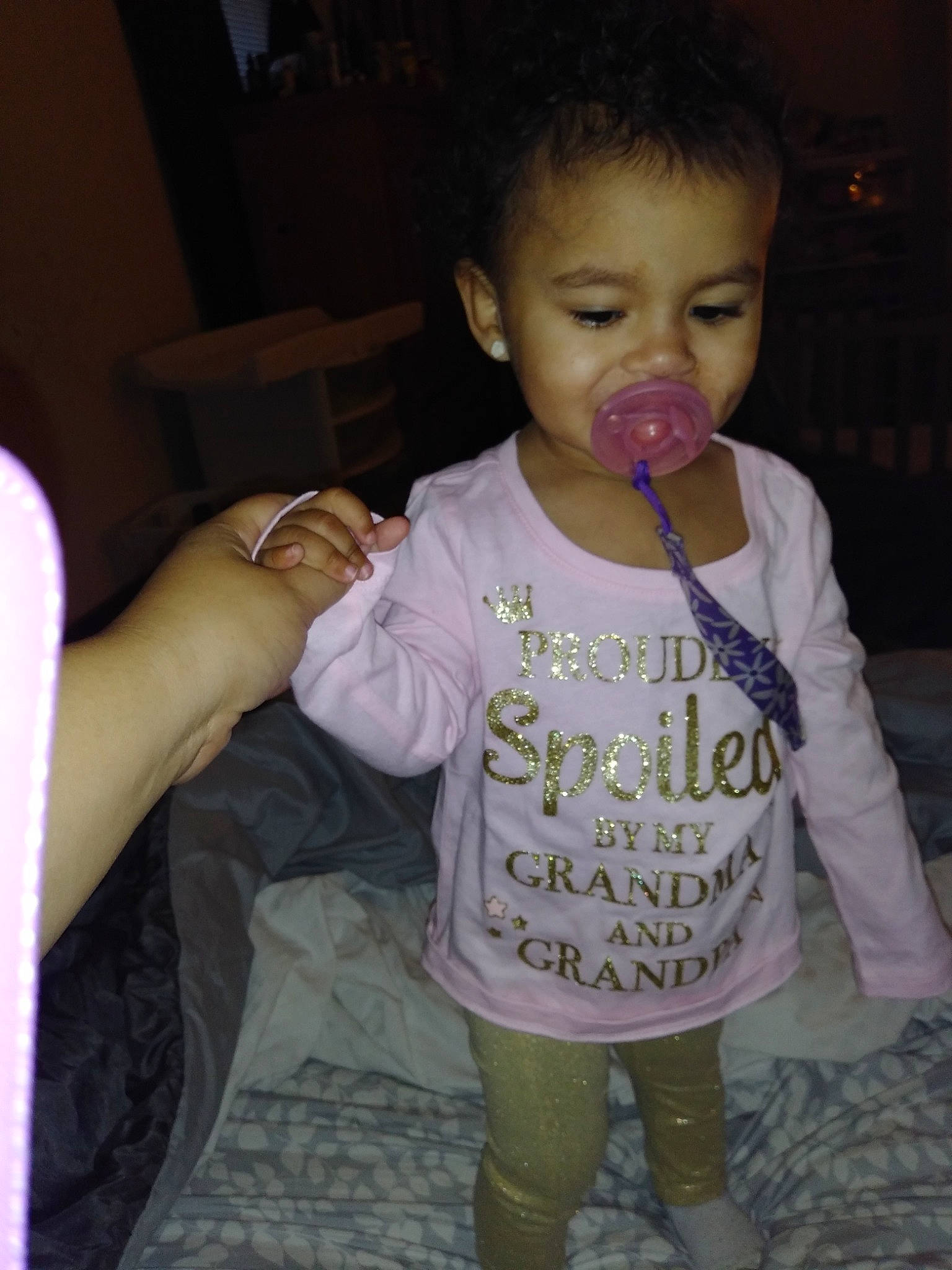 Azaliah is registered to the contest to win money with this photo: baby, cheek, child, food, fun, person, skin, t_shirt, toddler