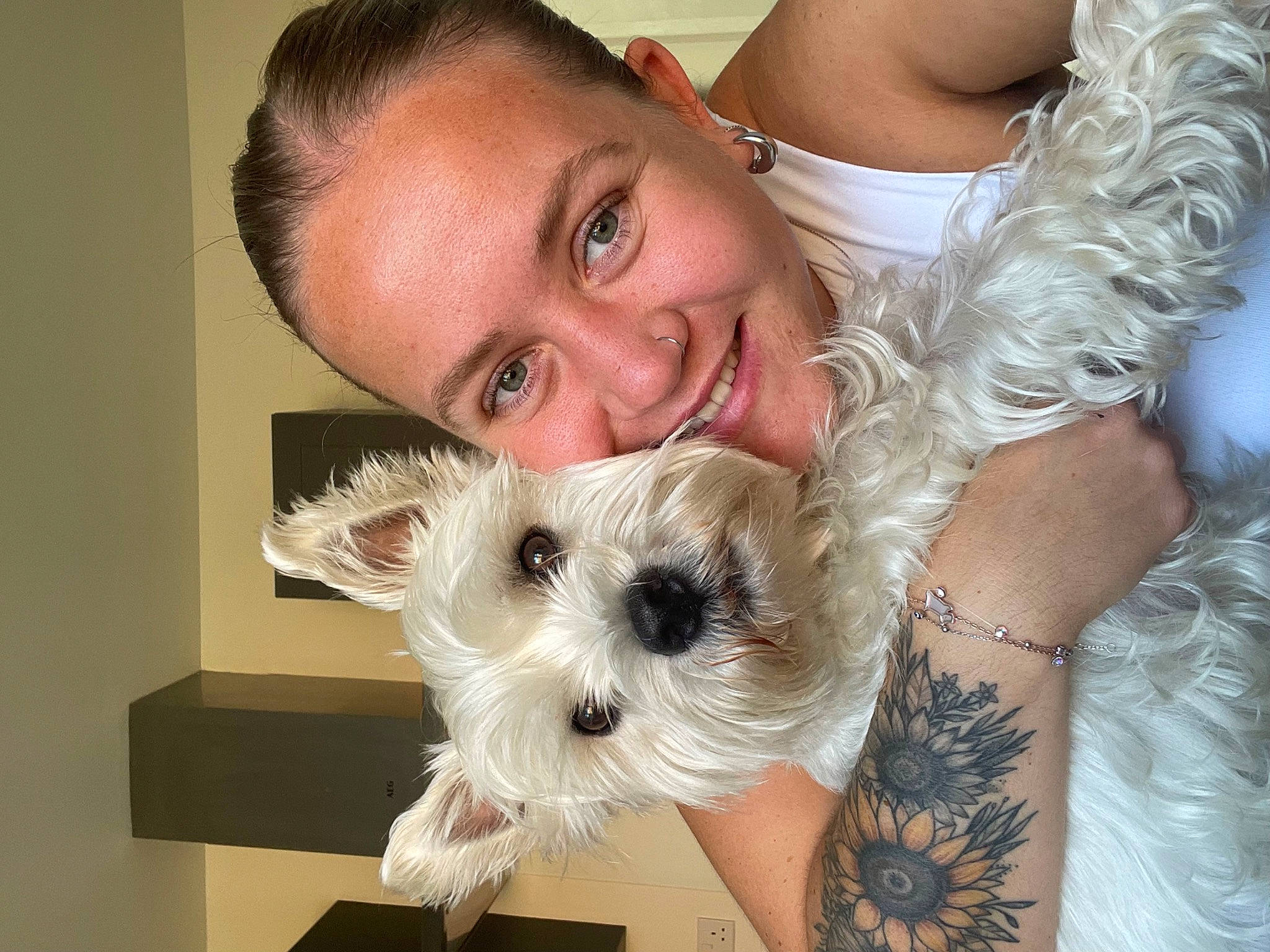 Winston joined the competition — help win amazing prizes! beard, canidae, carnivore, companion_dog, dog, dog_breed, ear, fawn, fur, happy, jewellery, maltepoo, selfie, small_terrier, smile, snout, sporting_group, terrier, toy_dog, working_animal