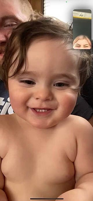 Finnley is registered to the contest to win money with this photo: arm, cheek, chin, ear, eye, eyebrow, eyelash, face, facial_expression, forehead, hairstyle, hand, human, joy, lip, mouth, neck, nose, person, shoulder