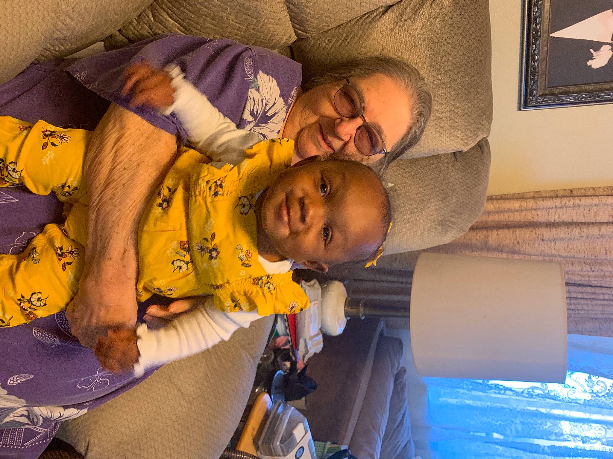 Khloe joined the competition — help win amazing prizes! comfort, ear, facial_expression, happy, human, joy, laugh, mouth, nose, person, picture_frame, purple, temple