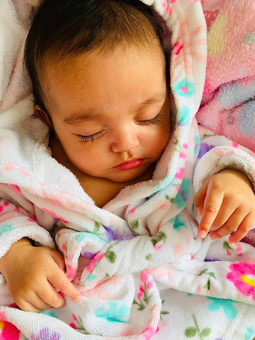 Nataly joined the competition — help win amazing prizes! baby, baby_sleeping, beauty, bedtime, blanket, cheek, child, linens, nose, person, pink, skin, sleep, textile, toddler