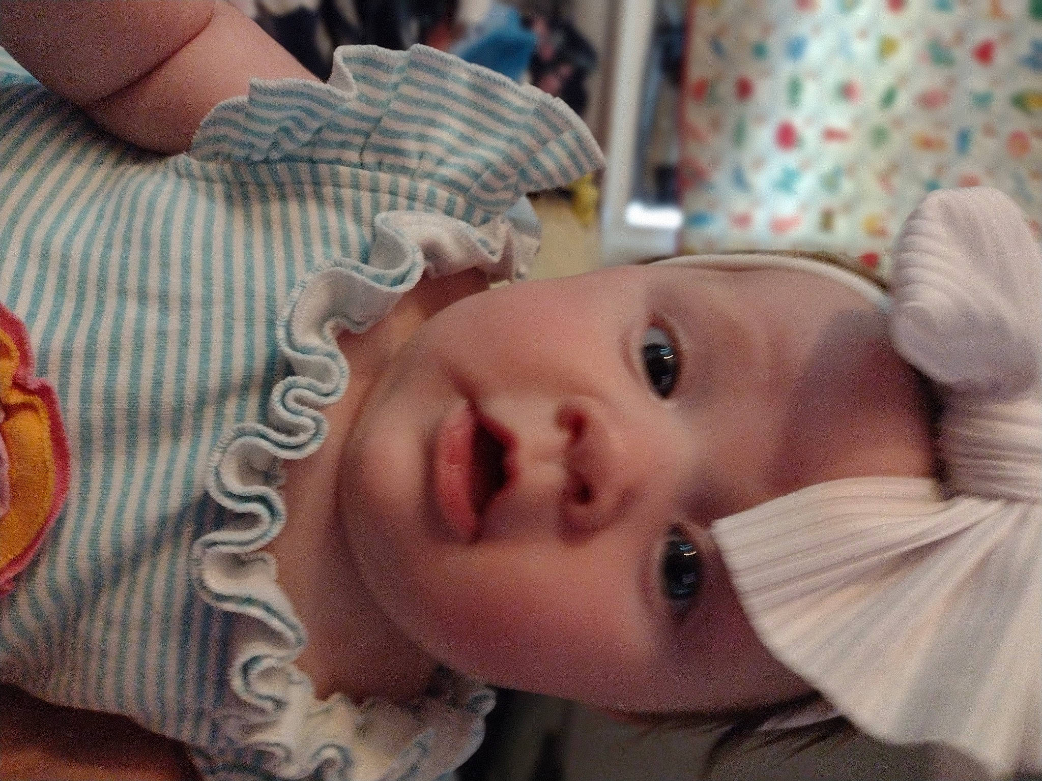 Jasmine joined the competition — help win amazing prizes! baby, baby_toddler_clothing, cheek, child, ear, eyebrow, eyelash, finger, fun, grass, happy, headgear, iris, lip, mouth, neck, nose, person, product, skin