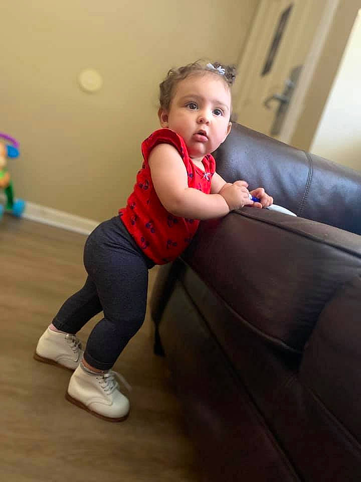 Londynn joined the competition — help win amazing prizes! baby_toddler_clothing, child, comfort, elbow, flash_photography, floor, flooring, happy, hardwood, human_leg, joint, knee, leg, leisure, person, picture_frame, sock, thigh, toddler, trunk