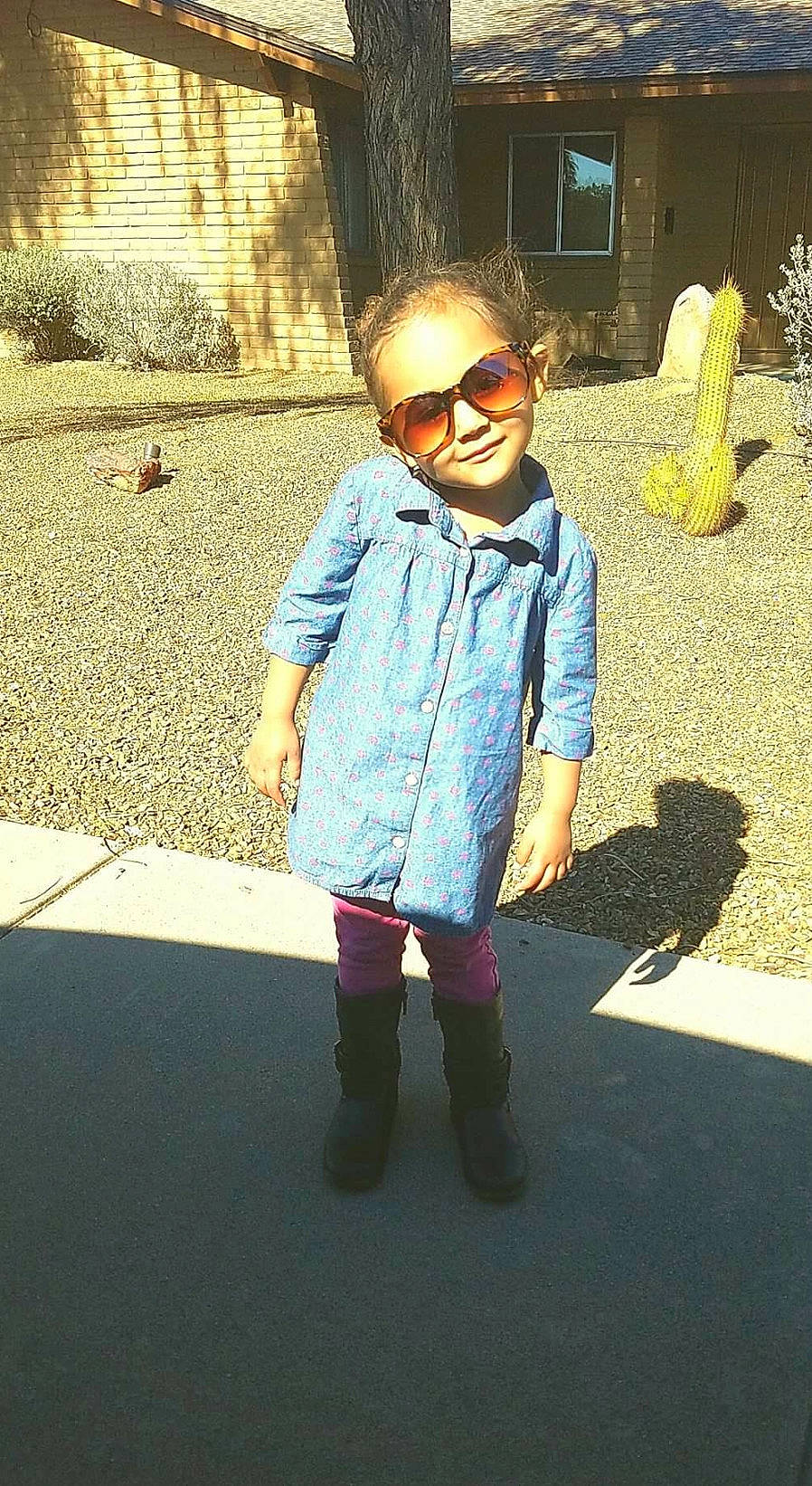 Kyree is registered to the contest to win money with this photo: blue, child, color, day, fun, human_positions, image, male, people, photograph, spring, toddler