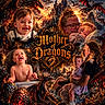 Khaleesi is registered to the contest to win money with this photo: children, adult, family, baby, toddler, smiling, portrait, fantasy, dragons, castle, fire, lava, dragon_eggs, gothic, family_portrait, child, infant, glasses, blanket, text_overlay