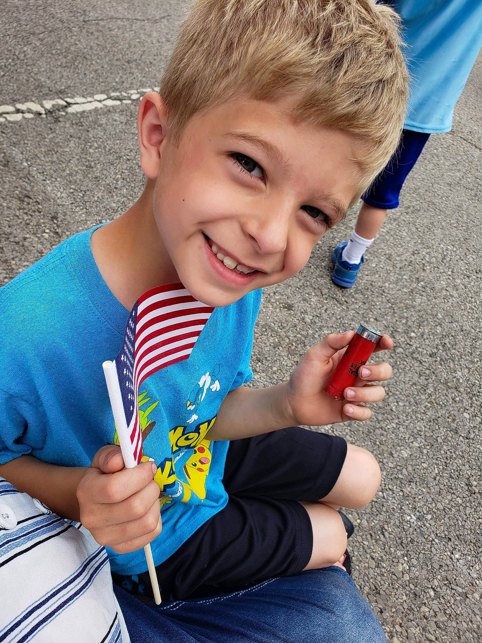 Rylan joined the competition — help win amazing prizes! child, electric_blue, fun, joy, male, person, play, smile, toddler, vacation