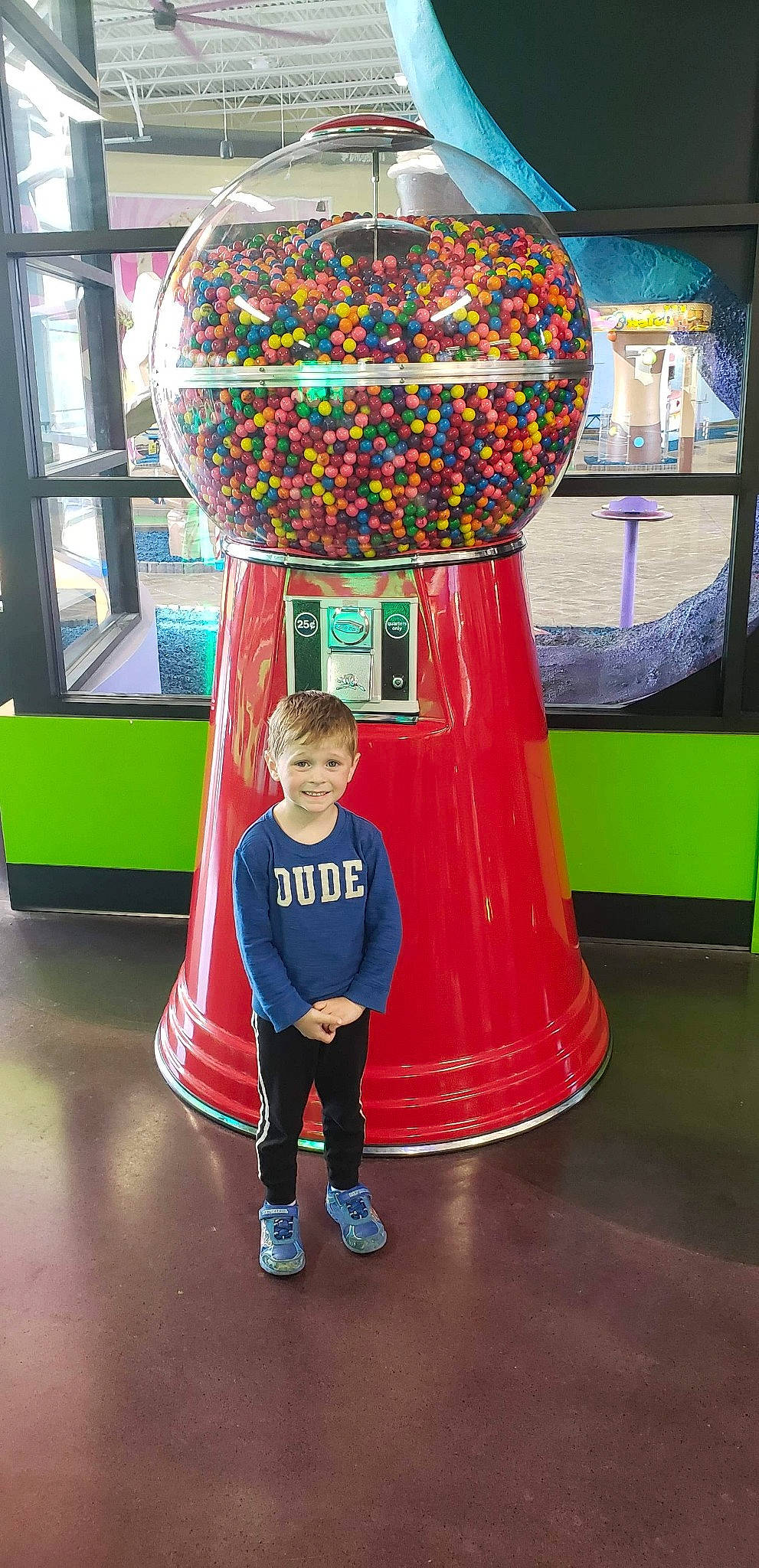 Dallas joined the competition — help win amazing prizes! child, fun, games, joy, person, play, snack, world