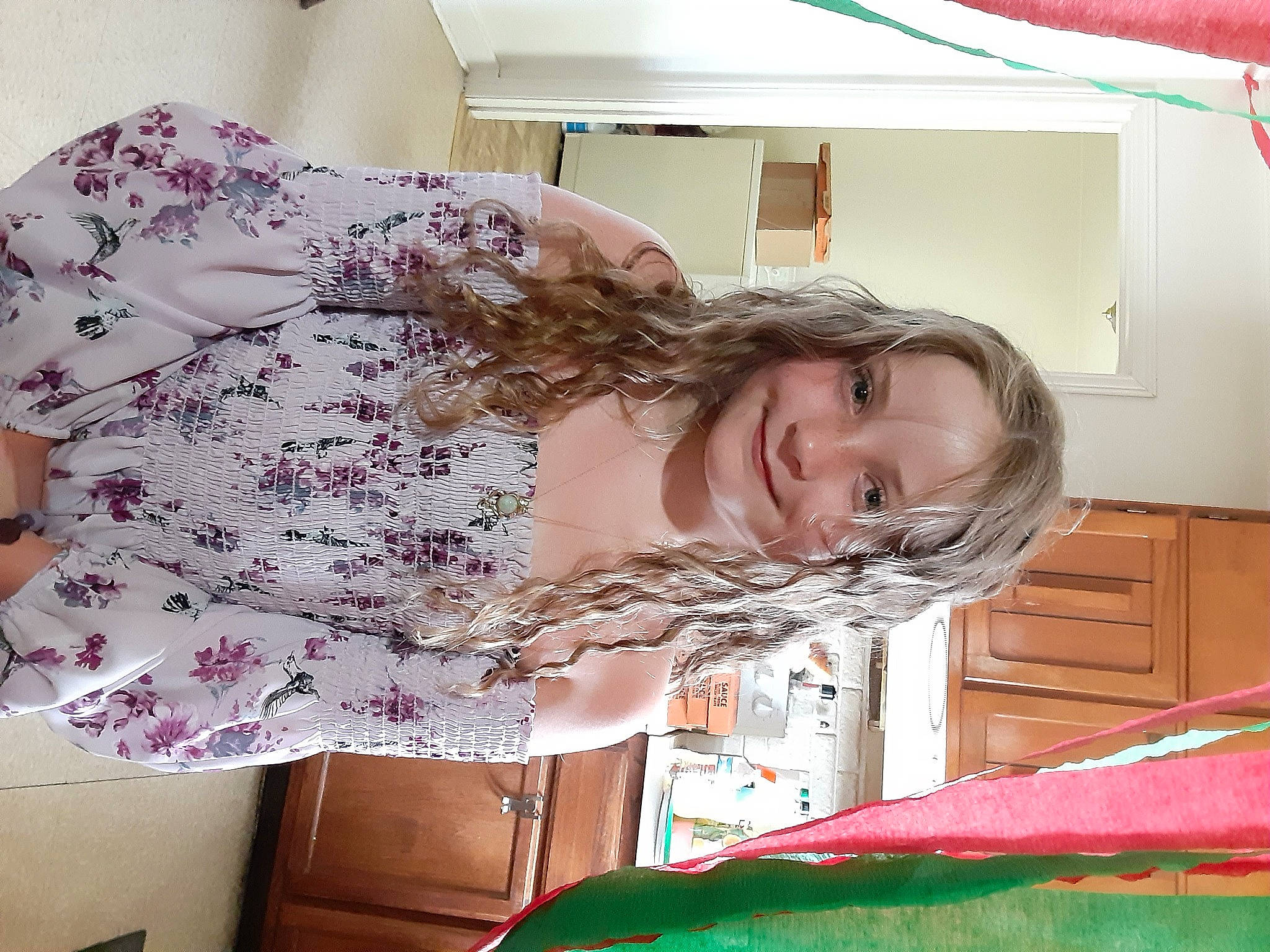 Cherish joined the competition — help win amazing prizes! abdomen, bedding, bedroom, child, comfort, flesh, fun, green, happy, house, joy, linens, magenta, pattern, person, pink, red, room, shoulder, smile