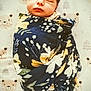 Bellefyre joined the competition — help win amazing prizes! baby, newborn, swaddled, sleeping, blanket, floral_pattern, face, infant, cute, peaceful, bed, bedding, bear_pattern, background, soft_lighting, portrait, child, indoors, comfort, rest